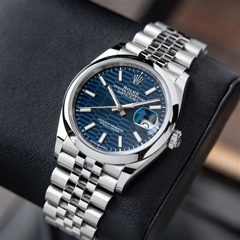 men's blue face rolex|rolex blue motif datejust.